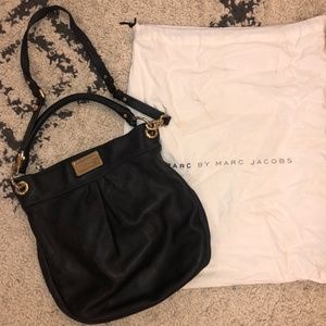 Marc by Marc Jacobs Black Hobo Hillier Leather Bag